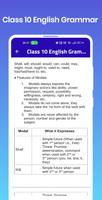 Class 10 English Grammar Notes capture d'écran 1