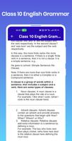 Class 10 English Grammar Notes capture d'écran 2