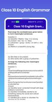Class 10 English Grammar Notes capture d'écran 3