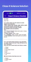 Class 6 Science Solution syot layar 2