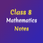 Class 8 Math Notes APK