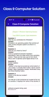 Class 9 Computer Solution captura de pantalla 4