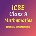 ICSE Selina Class 9 Math