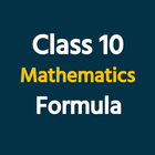 Class 10 Math Formula icône