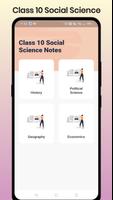 Class 10 Social Science Notes Affiche