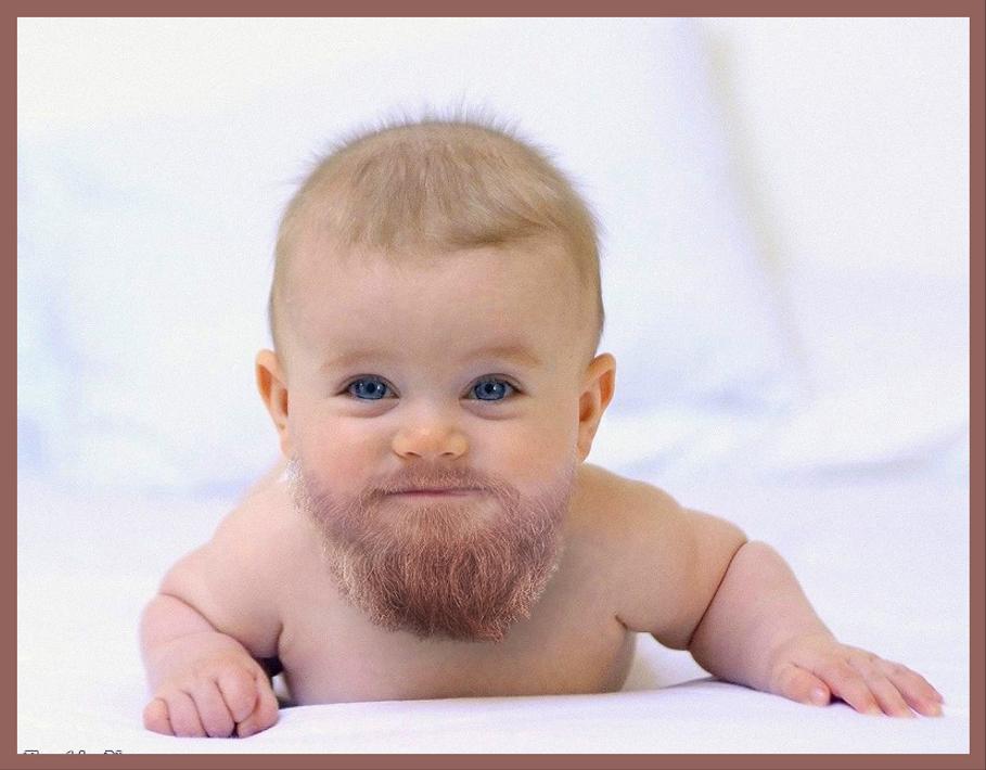 Ребенок с бородой. Младенец с бородой. Мальчик с бородой. Мелкий с бородой. Ребёнок с усами и бородой.
