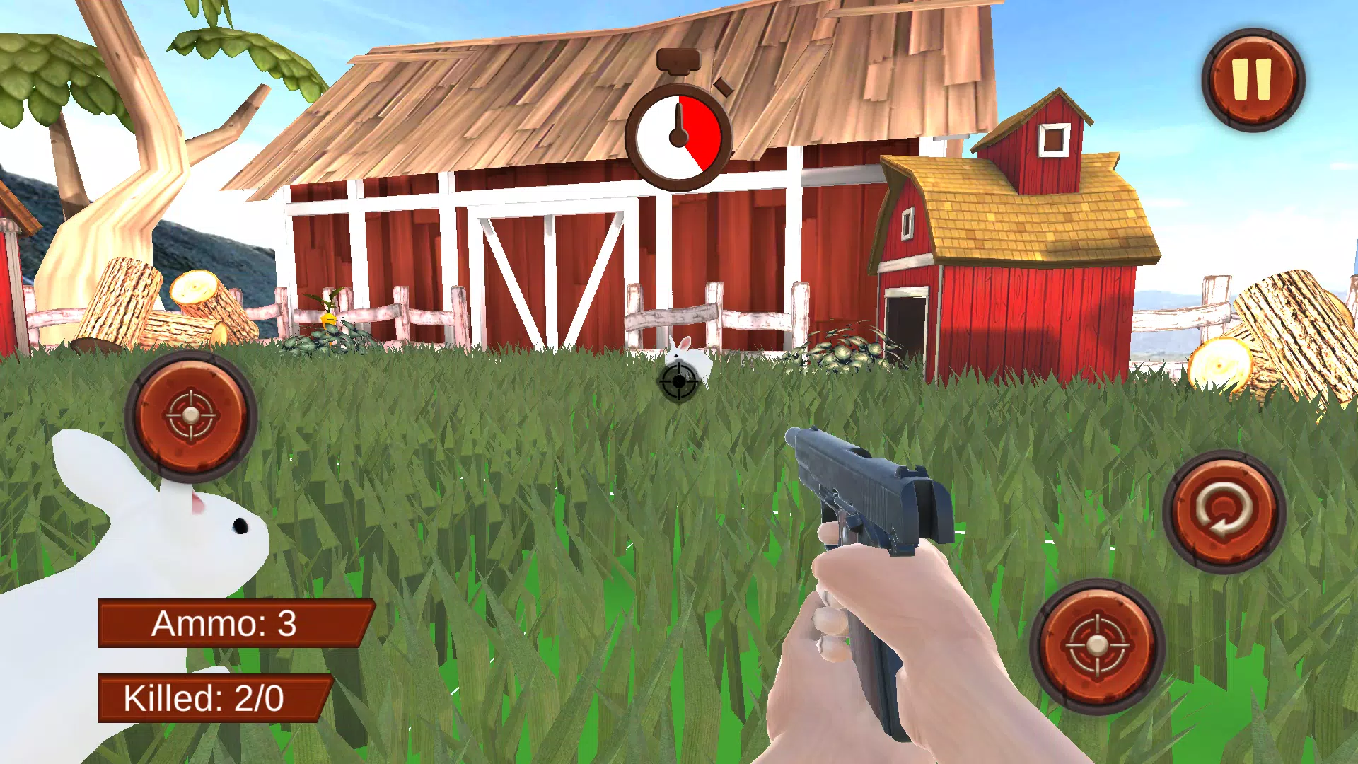 Download do APK de Caça ao Coelho 3D - Jogo de Armas para Android