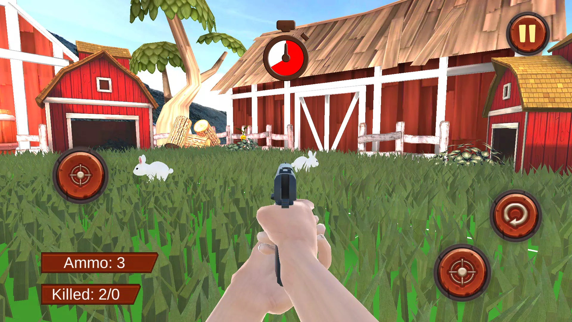 Download do APK de Caça ao Coelho 3D - Jogo de Armas para Android