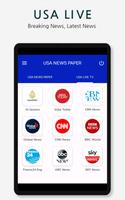 USA LIVE TV, News Paper スクリーンショット 1