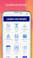 Learn MS Word Offline ポスター