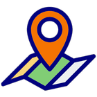 Gps Coordinates finder-icoon