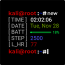 Terminal KaliLinux Watch face APK
