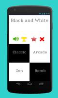New Black and White Game Cartaz