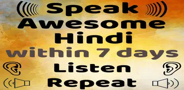 Speak Hindi using English- Learn Hindi in English