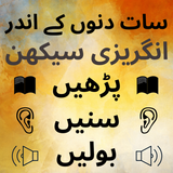 Learn Spoken English with Urdu - Urdu to English icône