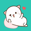 Animated Peach Goma Stickers APK