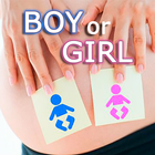 Boy or Girl - gender predictor joke ไอคอน