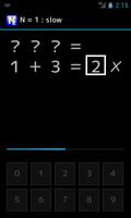 N-Back Calculation capture d'écran 1
