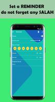 Salah Times, Qibla Locator, Adhan - Muslim App New imagem de tela 2