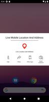 Live Mobile Location & Address Cartaz