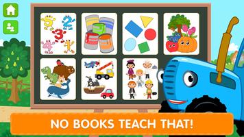 The Blue Tractor: Toddler Game 截图 1