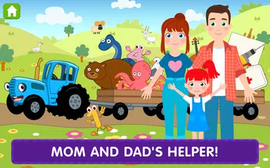 The Blue Tractor: Toddler Game XAPK download