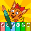Три Кота: Раскраска Для Детей APK
