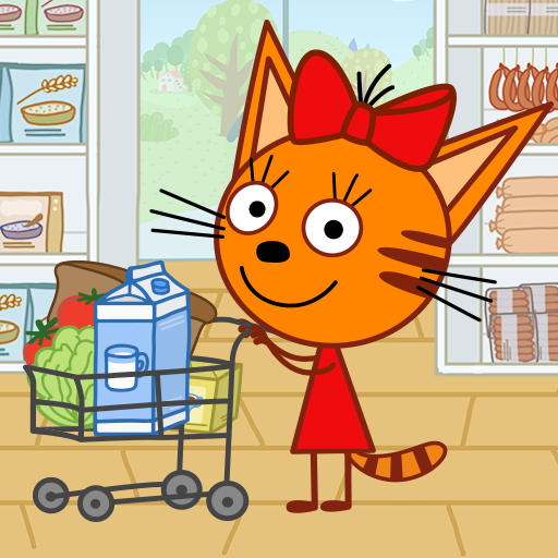 Kid-E-Cats: お買い物ゲーム! 教育猫のゲーム!