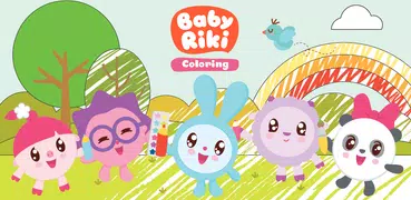 BabyRiki: Kids Coloring Game!