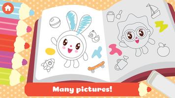 BabyRiki: Kids Coloring Game! captura de pantalla 2