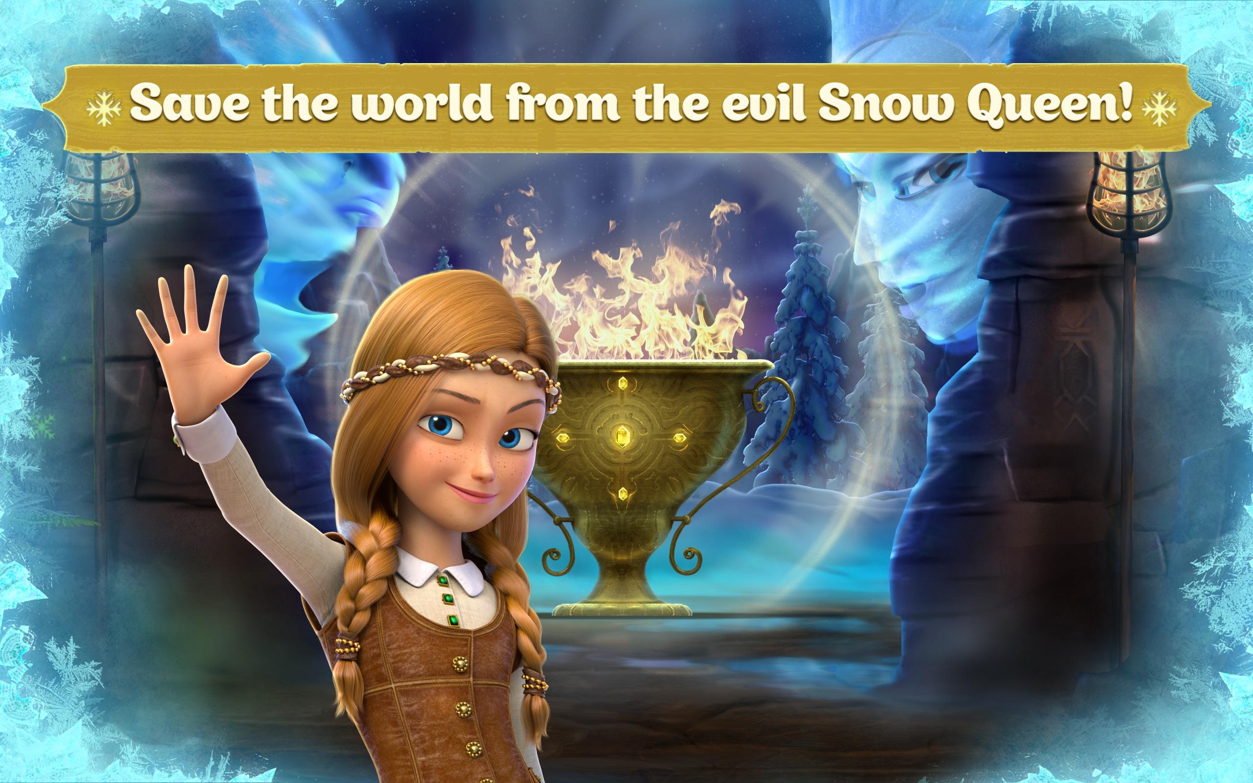 Snow Queen Frozen Fun Run Endless Runner Games For Android Apk - snow queen face roblox