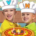 آیکون‌ Vlad and Niki: Cooking Games!