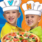 Vlad and Niki: Kitchen Games! أيقونة