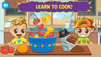 Vlad and Niki: Kitchen Games! syot layar 2