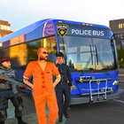 US Police Bus Driving Sim: Prisoner Transport icône