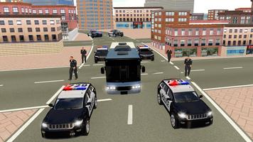 US Police Bus Driving Sim: Prisoner Transport capture d'écran 3