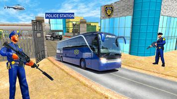 US Police Bus Driving Sim: Prisoner Transport Affiche