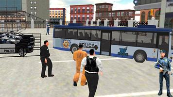 US Police Bus Driving Sim: Prisoner Transport capture d'écran 2