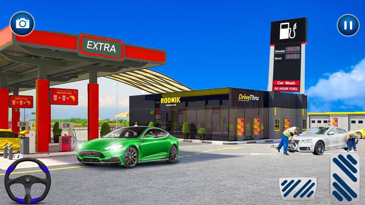 Car Mechanic Gas Station Service Tow Truck Games For Android Apk Download - gas station with 2 car washes roblox