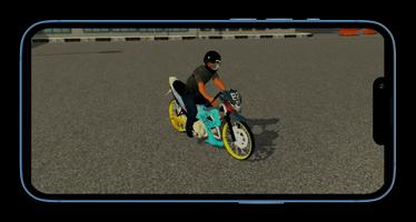 Mod Bussid Drag Bike постер