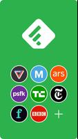 Feedly الملصق