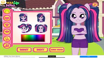 Games Girls: Pony Makeup captura de pantalla 1