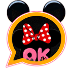 Cute Micky Stickers For WAStickerApps icono