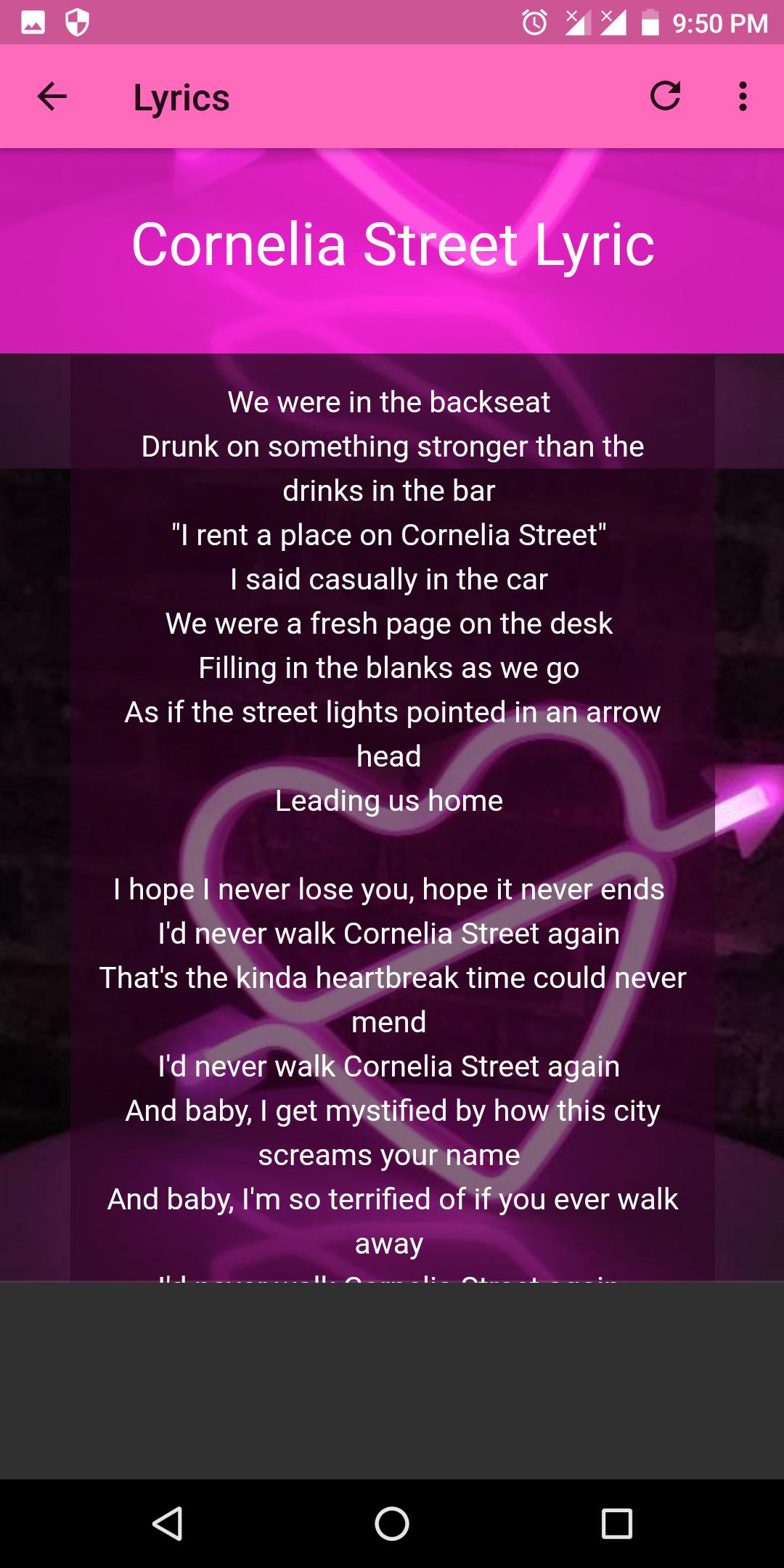 Taylor Swift Lover Album Lyrics For Android Apk Download