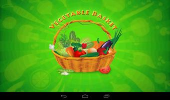 Vegetable Basket Kids Game ポスター