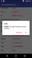 Mobile Build Info capture d'écran 1