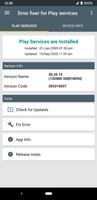 Error fixer for Play services Cartaz