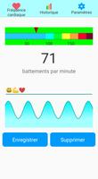Moniteur fréquence cardiaque. capture d'écran 1