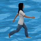 Magie: marcher sur l'eau icône