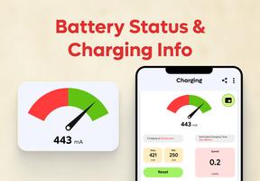 Battery Status & Charging Info Affiche